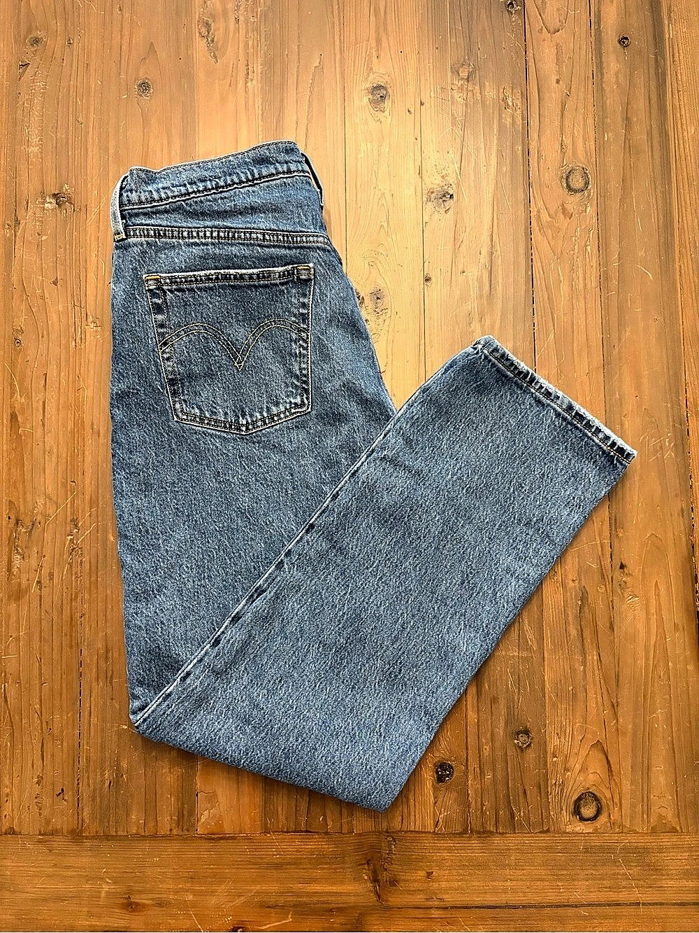 Levi’s 501 Original Straight Leg Jeans 32x30 Med Wash